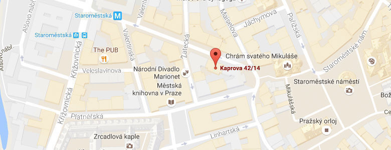 Kaprova 42/14, 110 00 Praha 1